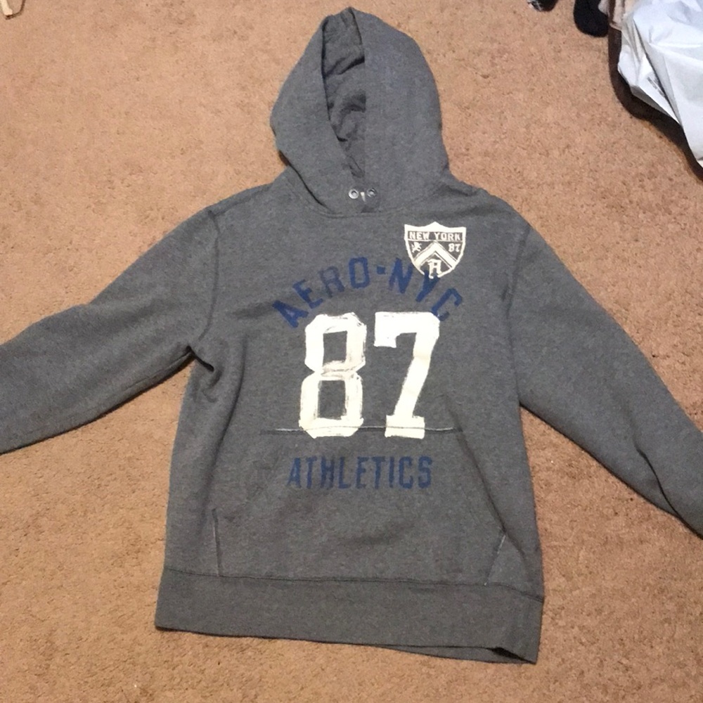 Aeropostal grey hoodie